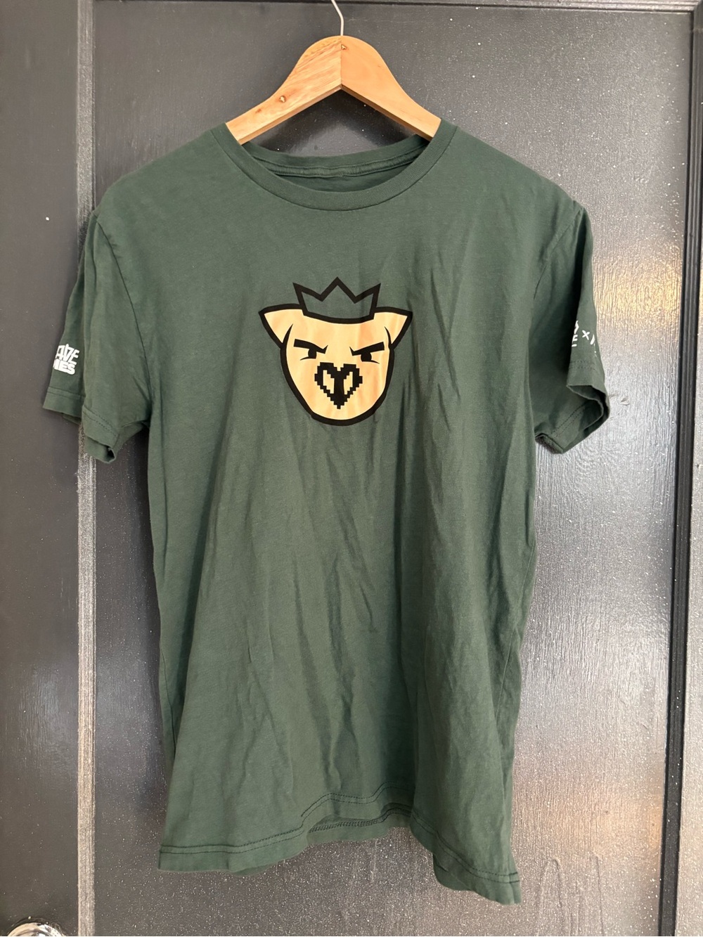 Men's Technoblade Forest Green Short Sleeve Tee